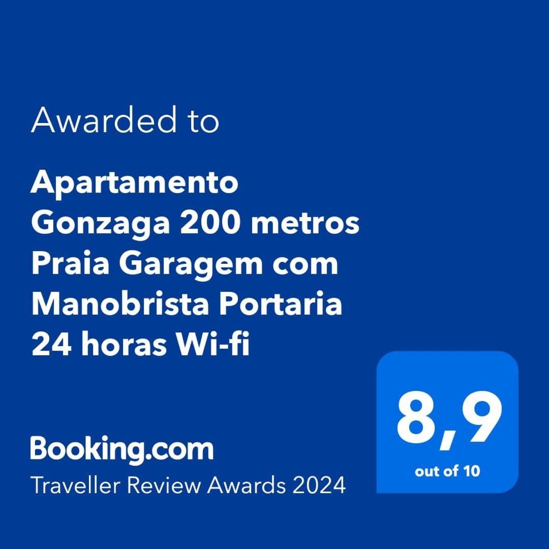 100 Mts Praia Roupa Cama Toalha Banho Wi-Fi Ar Condicionado Portaria 24 Horas سانتوس المظهر الخارجي الصورة