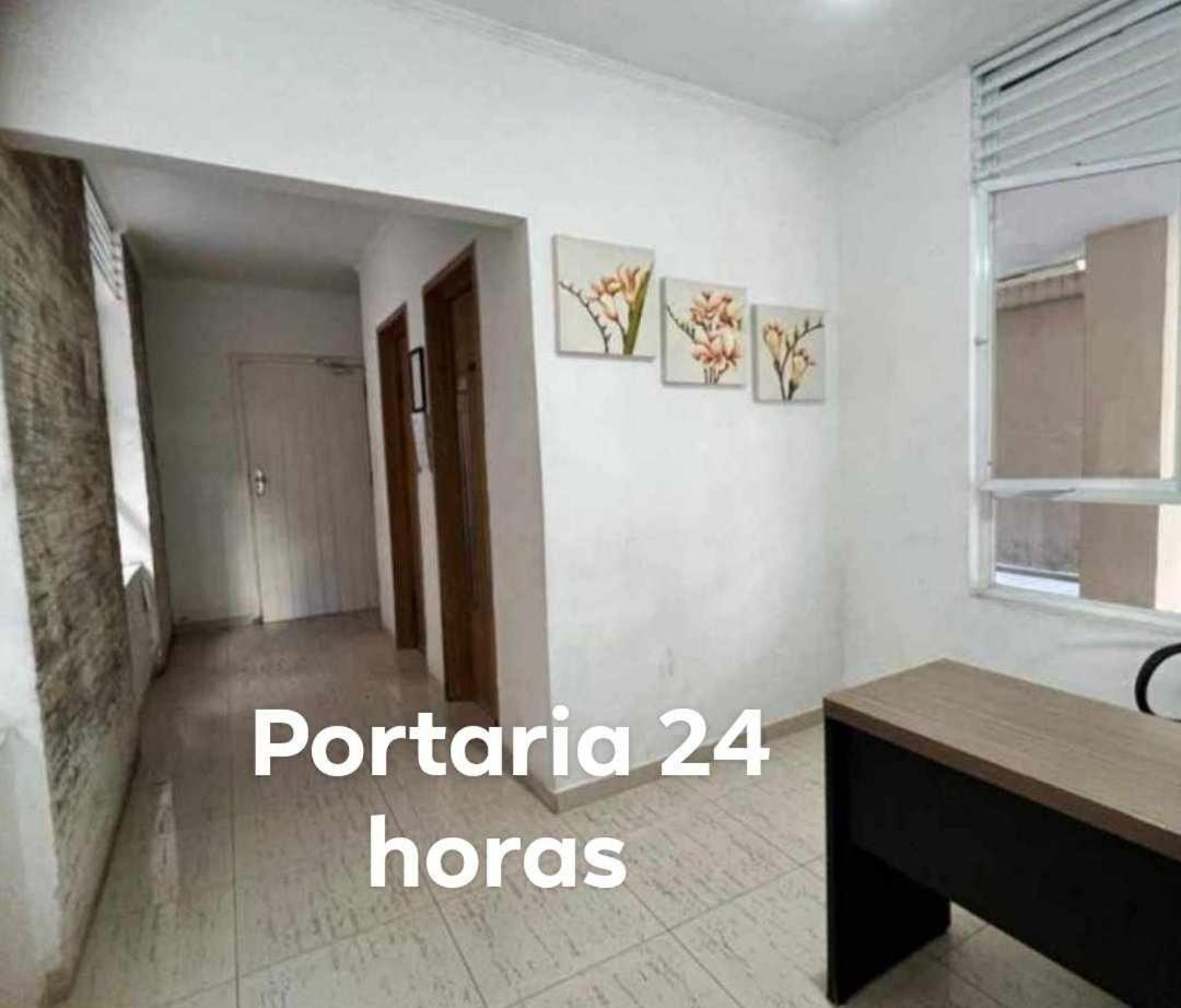 100 Mts Praia Roupa Cama Toalha Banho Wi-Fi Ar Condicionado Portaria 24 Horas سانتوس المظهر الخارجي الصورة